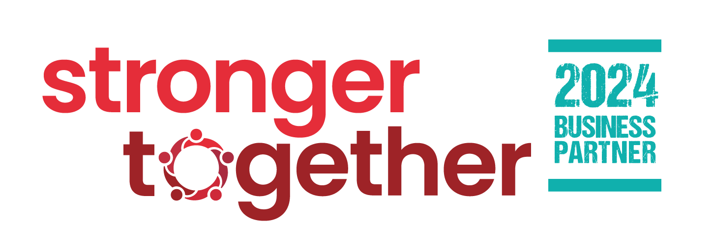 Stronger Together 2024 Business Partner logo